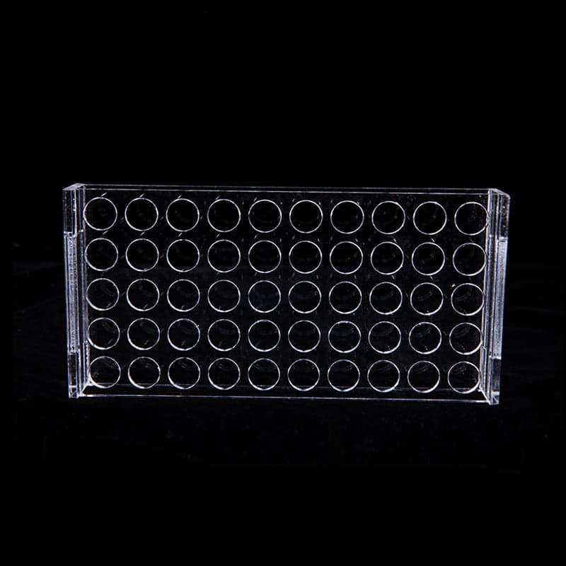 50-Slot PMMA Sample Vials Stand