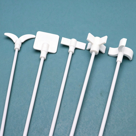 PTFE stirring paddle/rod for overhead stirrer