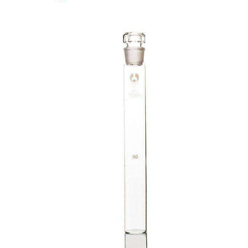 6 pcs Nessler Cylinders with stopper, graduated, 10 to 100 ml
