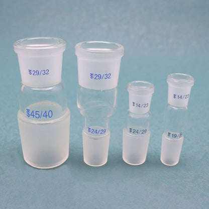 Laboratory glass thermometer adapter / reducing-enlarging adapter