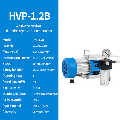 Oil-Free Diaphragm Vacuum Pump