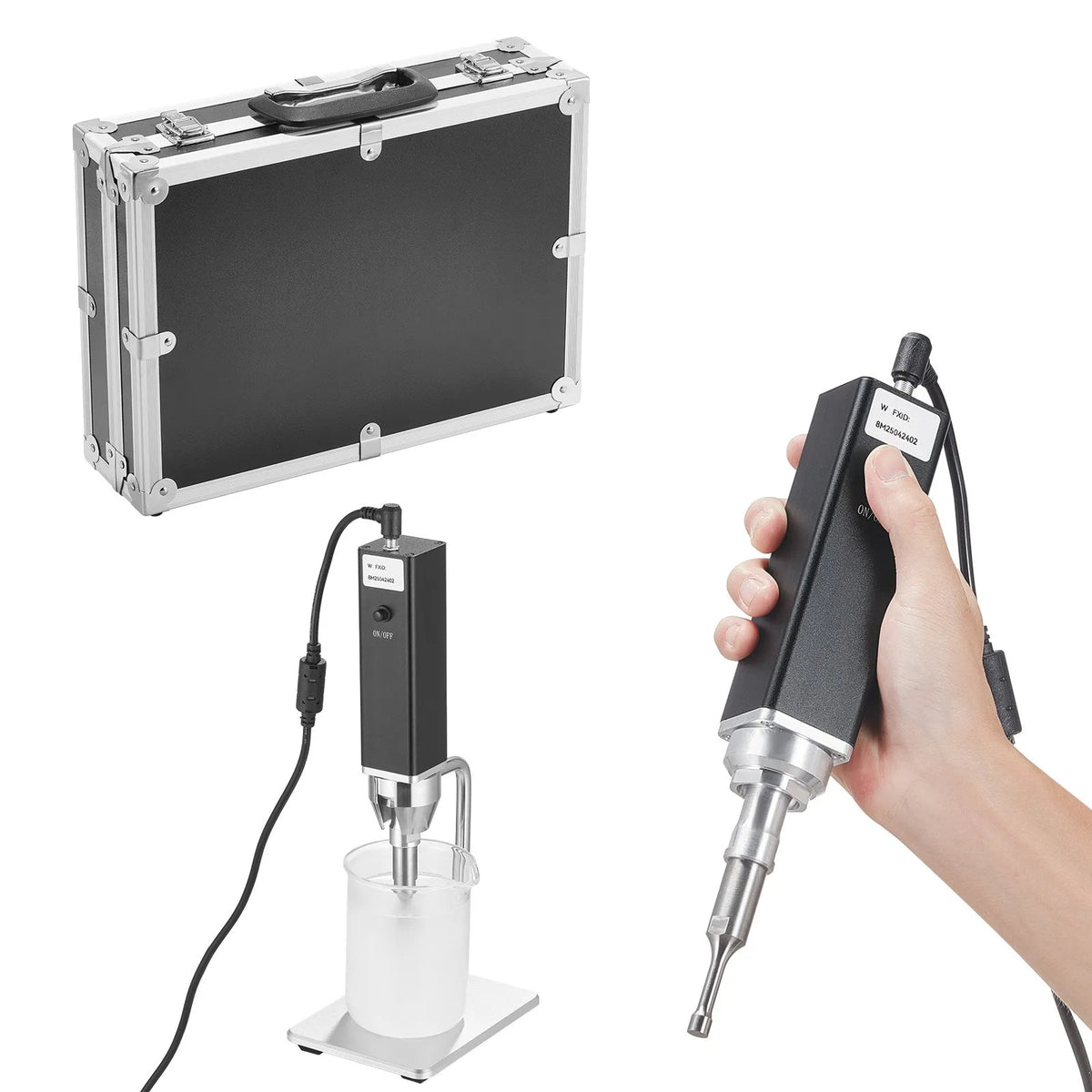 Portable Ultrasonic Homogenizer, 0.3 in Titanium Alloy Probe