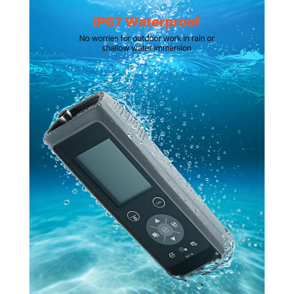 Dissolved Oxygen Meter, 0.0-50.0 mg/L Measurement Range, with 13.1 ft Cable