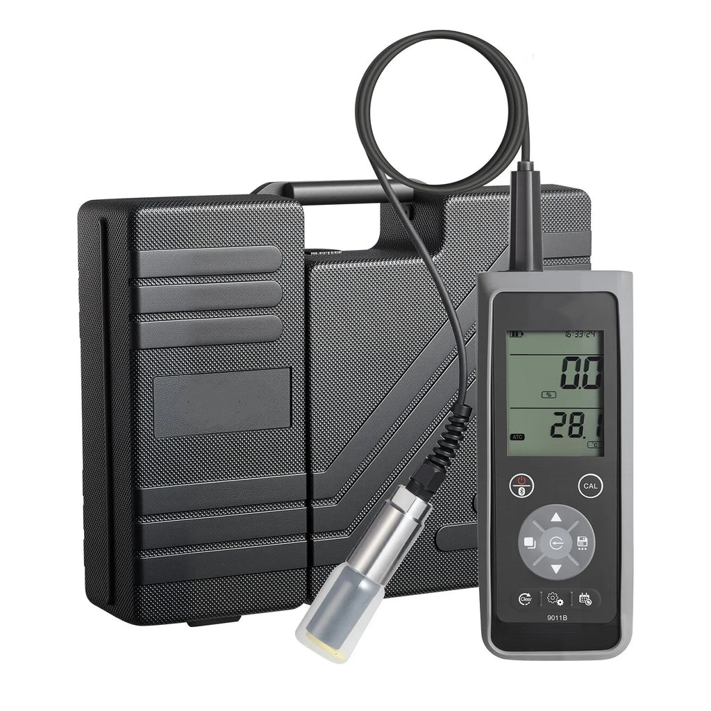 Dissolved Oxygen Meter, 0.0-50.0 mg/L Measurement Range, with 13.1 ft Cable
