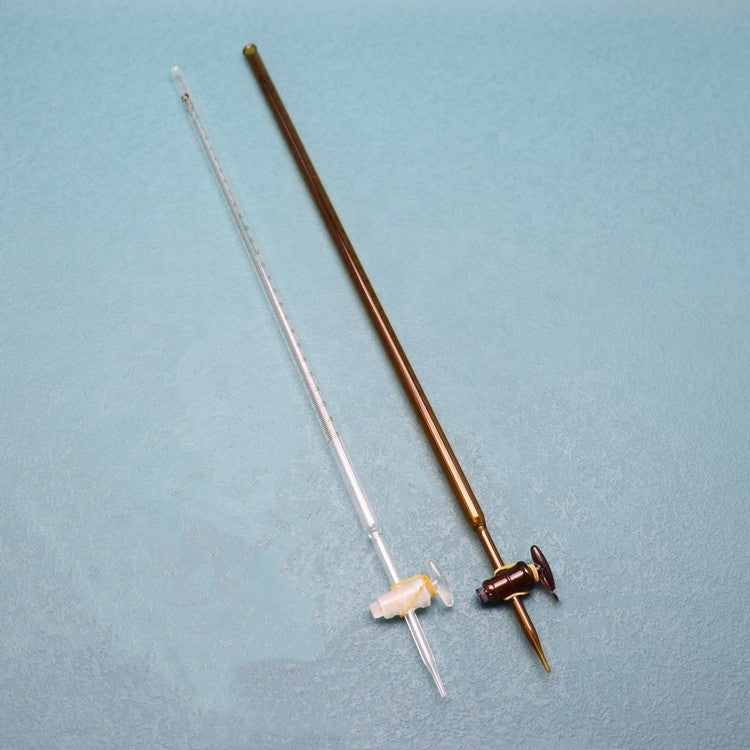 Acid burette with glass stopcock