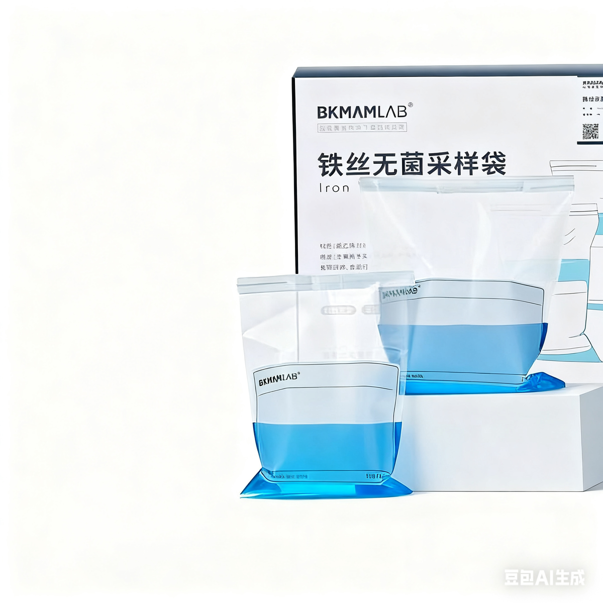 High Quality Sterile Wire Sampling Bags with Writing Area Lab Drying Equipment