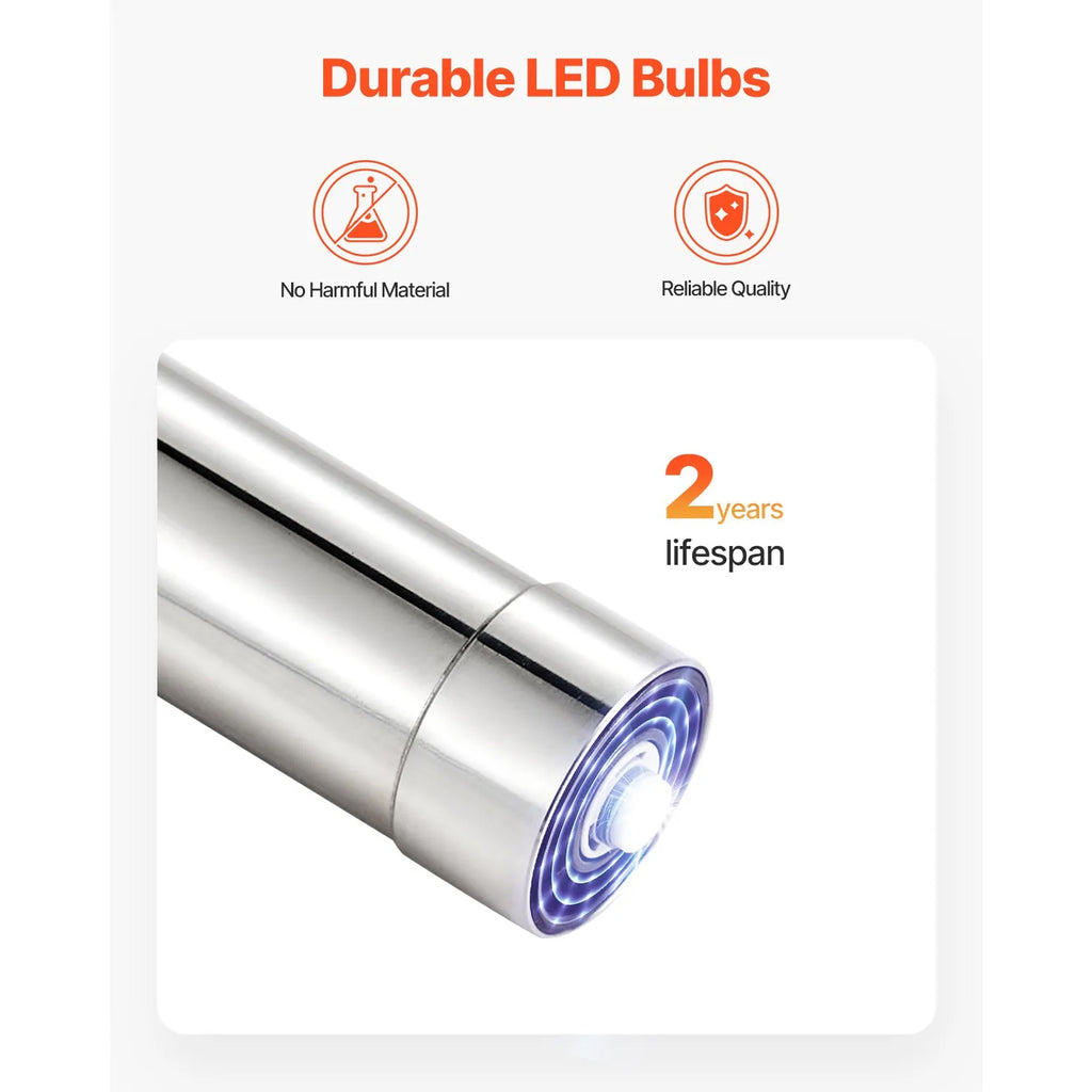 Water Purifier, 8W 1GPM, 110V Versatile Whole House UV Water Filter