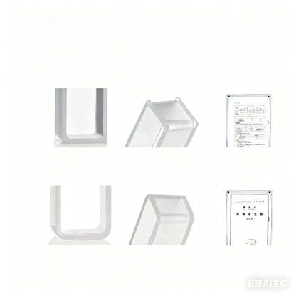 Glass Quartz Cuvette for Ultraviolet Spectrophotometer 5ml/10mm/20mm/30mm/50mm Capacities Two-Way/Fo