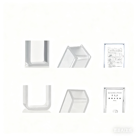 Glass Quartz Cuvette for Ultraviolet Spectrophotometer 5ml/10mm/20mm/30mm/50mm Capacities Two-Way/Fo