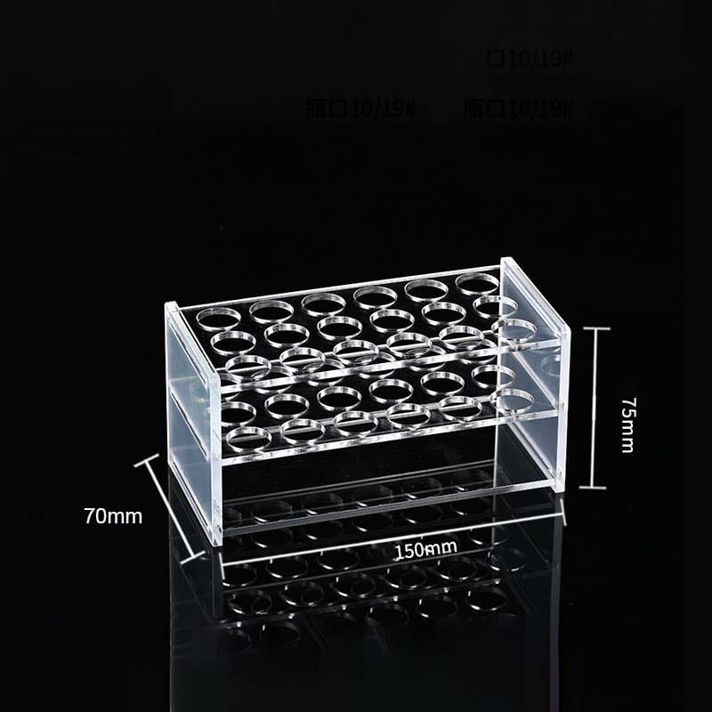 Acrylic Centrifuge Tube Rack, Clear PMMA Tube Holder