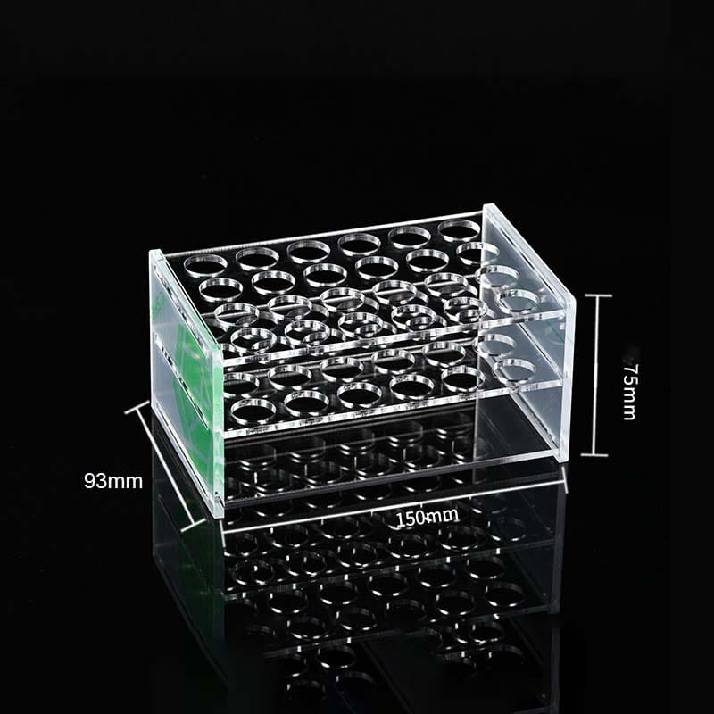 Acrylic Centrifuge Tube Rack, Clear PMMA Tube Holder
