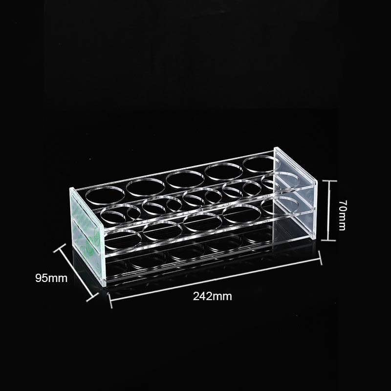 Acrylic Centrifuge Tube Rack, Clear PMMA Tube Holder