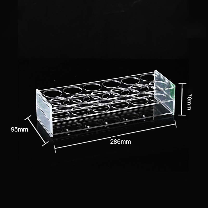Acrylic Centrifuge Tube Rack, Clear PMMA Tube Holder