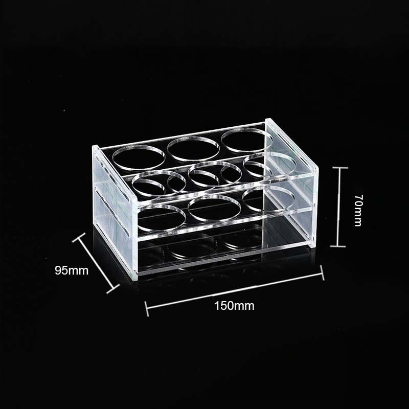 Acrylic Centrifuge Tube Rack, Clear PMMA Tube Holder