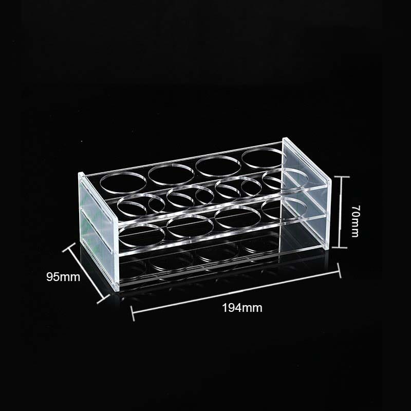Acrylic Centrifuge Tube Rack, Clear PMMA Tube Holder