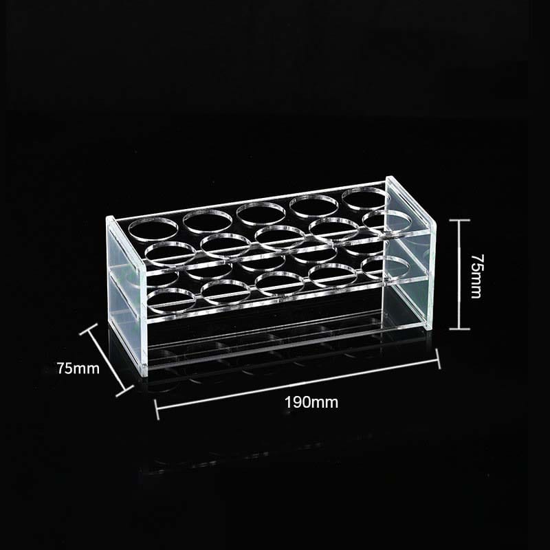 Acrylic Centrifuge Tube Rack, Clear PMMA Tube Holder