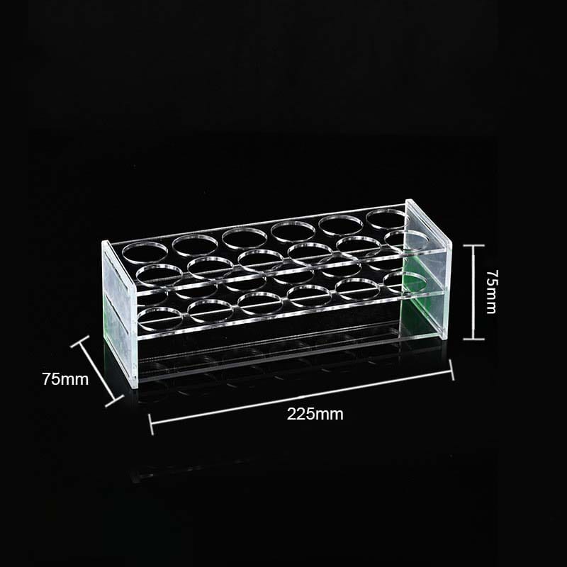 Acrylic Centrifuge Tube Rack, Clear PMMA Tube Holder