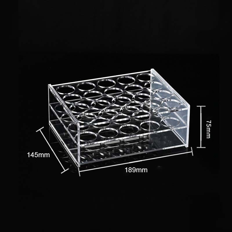 Acrylic Centrifuge Tube Rack, Clear PMMA Tube Holder
