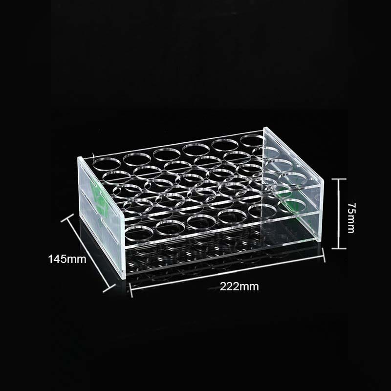 Acrylic Centrifuge Tube Rack, Clear PMMA Tube Holder