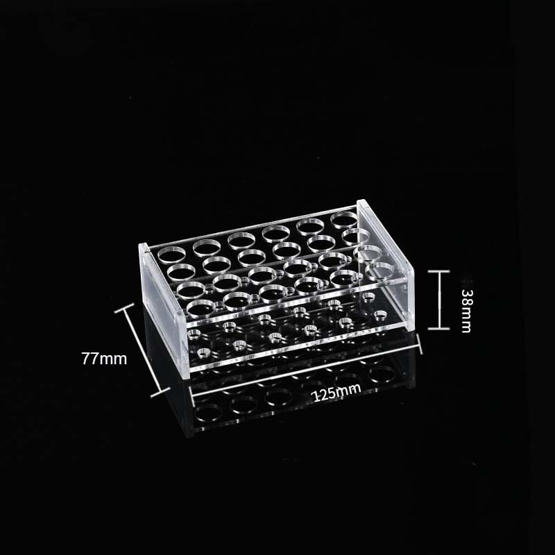 Acrylic Centrifuge Tube Rack, Clear PMMA Tube Holder
