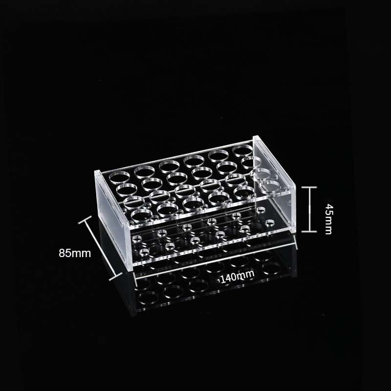 Acrylic Centrifuge Tube Rack, Clear PMMA Tube Holder