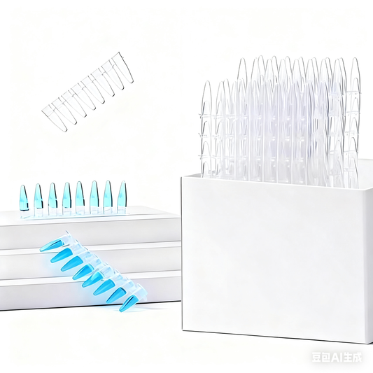 Biotech 0.2ml Transparent PCR Tube Medical Biological Lab Supplies 8 Strips Per Tube Free Samp...