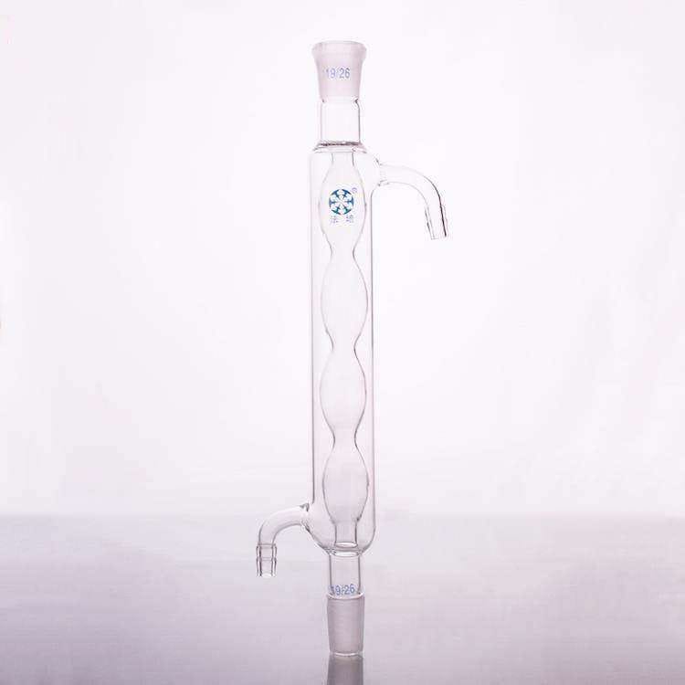 Spherical Allihn condenser with Joint, length 200 mm to 500 mm.