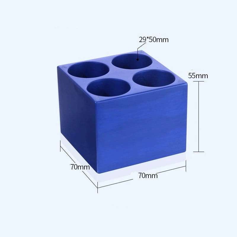 Aluminum cooling rack for 0.2 ml to 50 ml vials