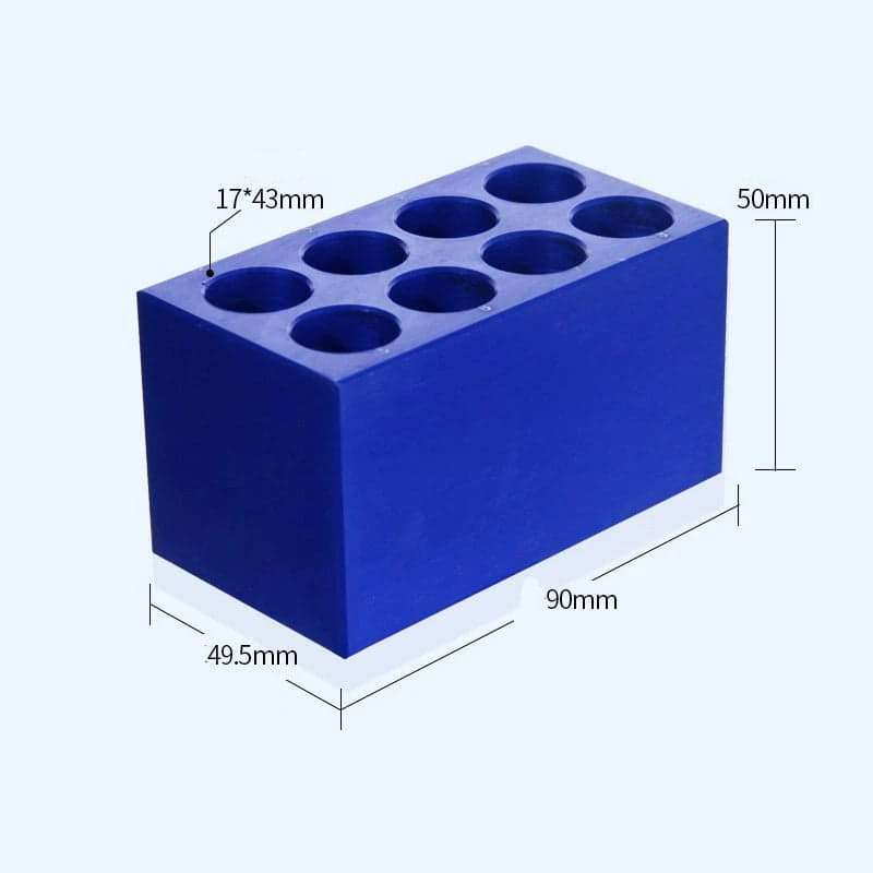 Aluminum cooling rack for 0.2 ml to 50 ml vials