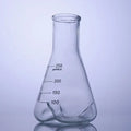 Culture erlenmeyer flask with 3 baffles, Narrow Neck, capacity 50 to 5.000 ml