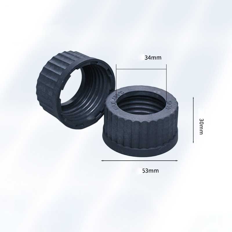 PBT GL45 Screw Open-Top Cap