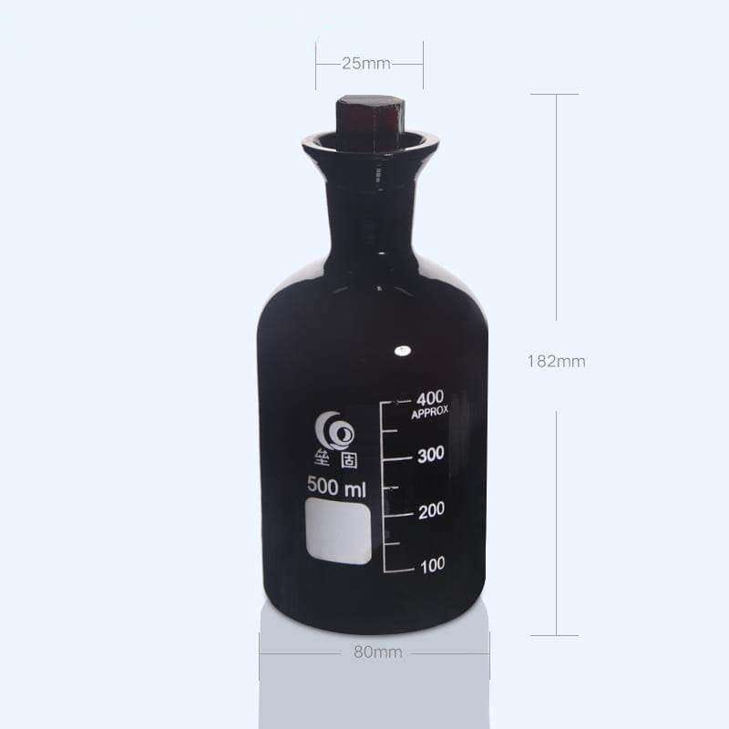 BOD bottle, brown glass, 125 ml to 1.000 ml