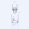 BOD Bottle with cover, Clear Glass, 125 ml to 1.000 ml