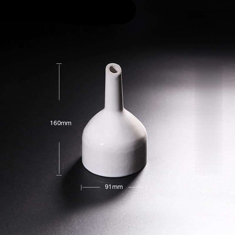 Buechner funnel, porcelain, diameter 40 mm to 300 mm, with Fixed Sieve Plate