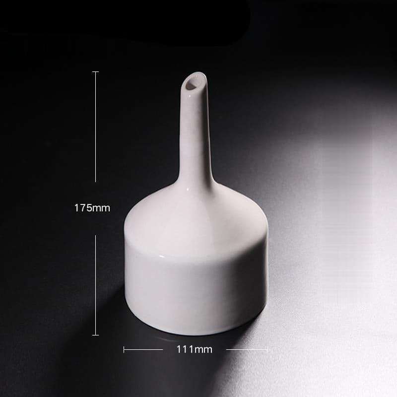 Buechner funnel, porcelain, diameter 40 mm to 300 mm, with Fixed Sieve Plate