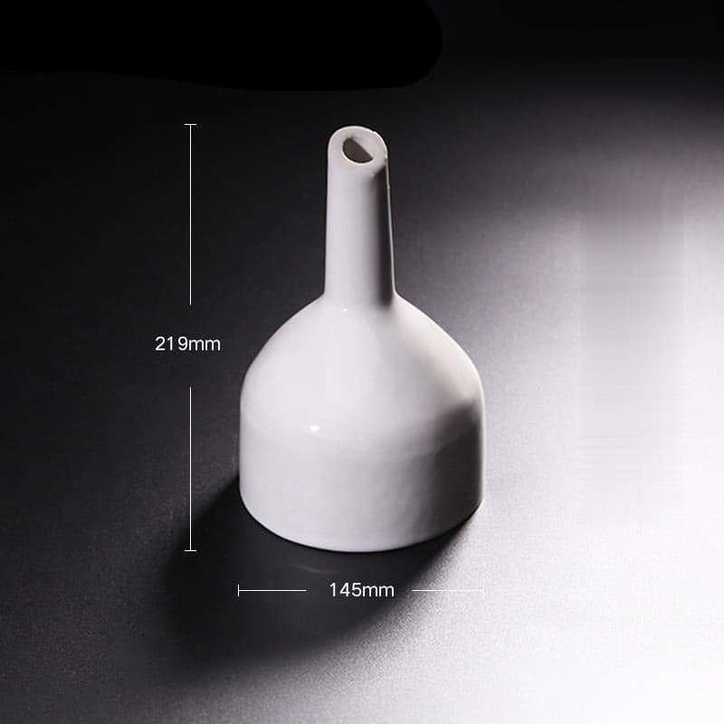 Buechner funnel, porcelain, diameter 40 mm to 300 mm, with Fixed Sieve Plate