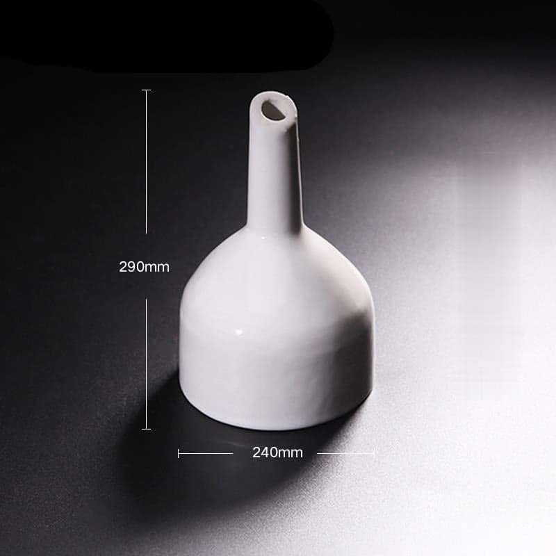 Buechner funnel, porcelain, diameter 40 mm to 300 mm, with Fixed Sieve Plate