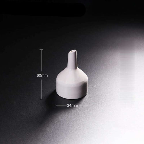 Buechner funnel, porcelain, diameter 40 mm to 300 mm, with Fixed Sieve Plate