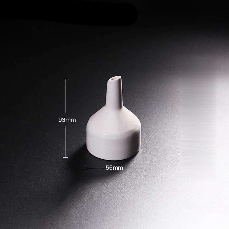 Buechner funnel, porcelain, diameter 40 mm to 300 mm, with Fixed Sieve Plate
