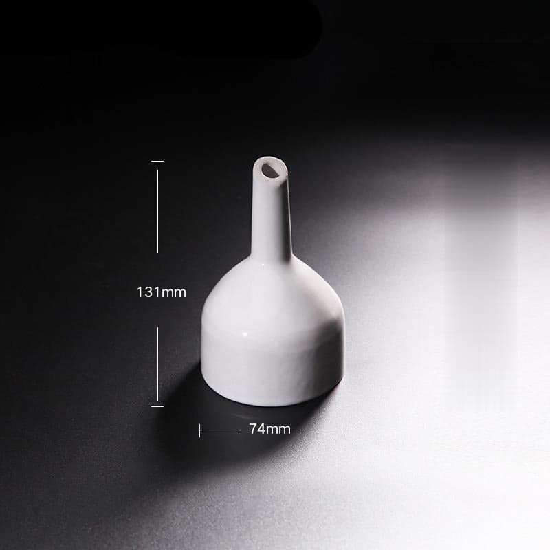 Buechner funnel, porcelain, diameter 40 mm to 300 mm, with Fixed Sieve Plate
