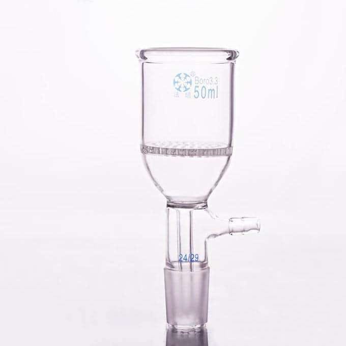 Buechner funnel with joint, slit-sieve and hose connector, 50 ml to 2.0000 ml