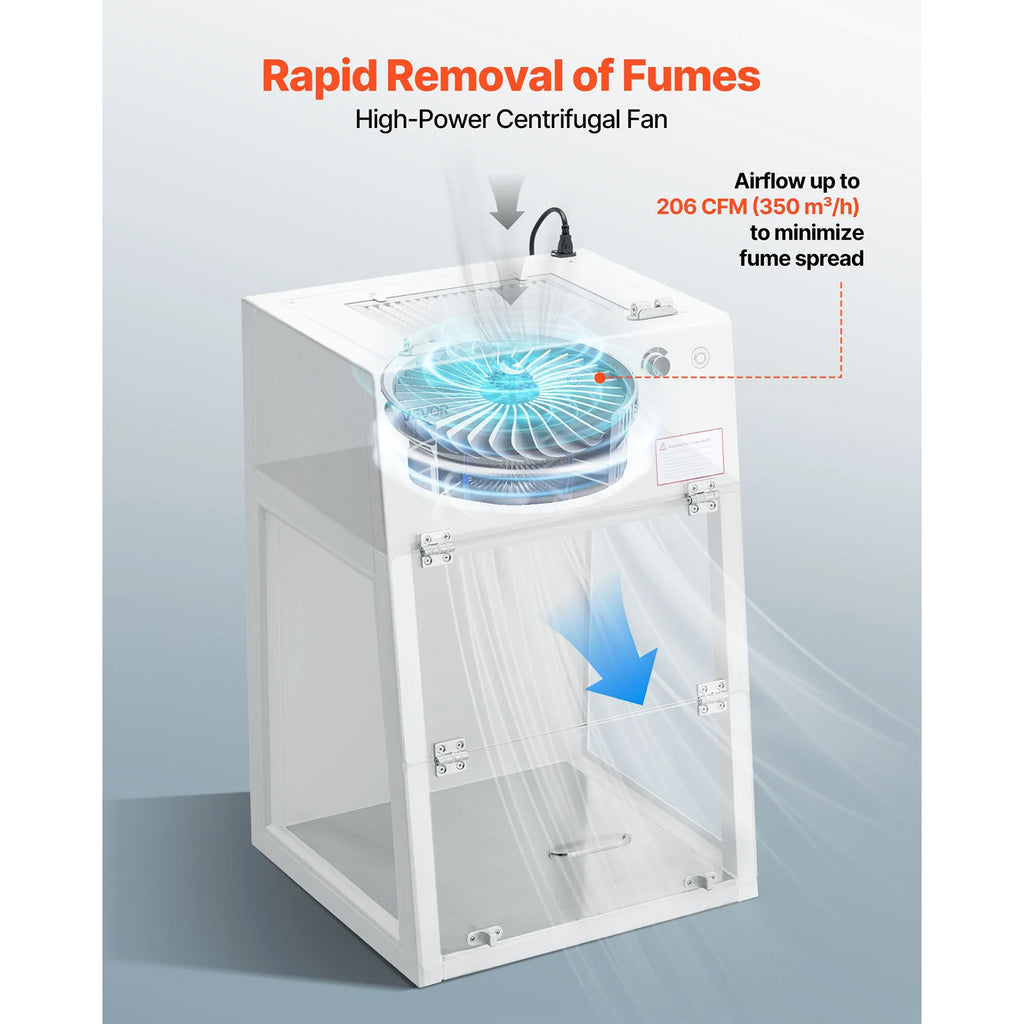 Laminar Flow Hood, Meets ISO Class 5 Clean Room Standard, for Lab Use