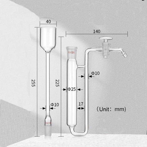 Cadmium reduction column for nitrate determination