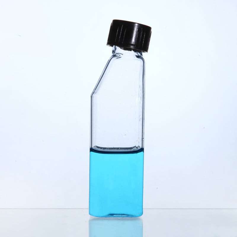 Cell culture bottles with screw cap, capacity 25 to 250 ml
