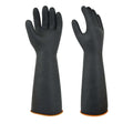 Chemical protection gloves, Natural Latex, Anti-Slip Surface