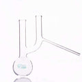 Claisen distilling flask with side tube, 60 to 3.000 ml