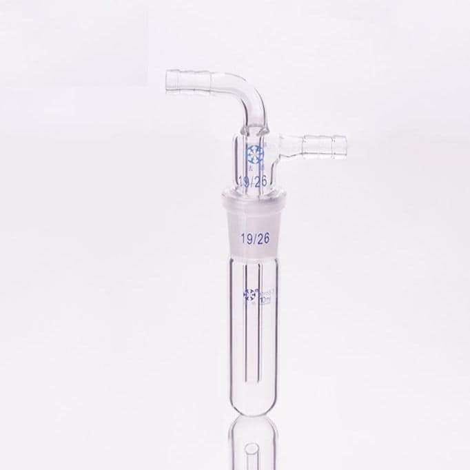 Cold trap with joint and hose connector, capacity 10 to 250 ml