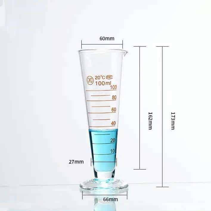 Conical Measuring Beaker, Graduated, 5 ml to 2,000 ml