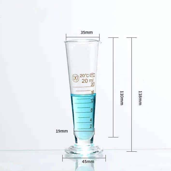 Conical Measuring Beaker, Graduated, 5 ml to 2,000 ml