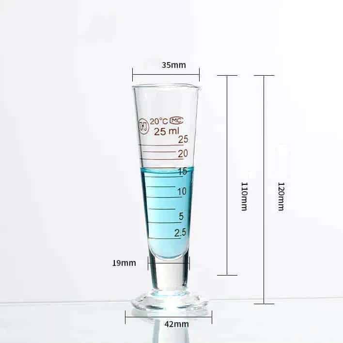 Conical Measuring Beaker, Graduated, 5 ml to 2,000 ml